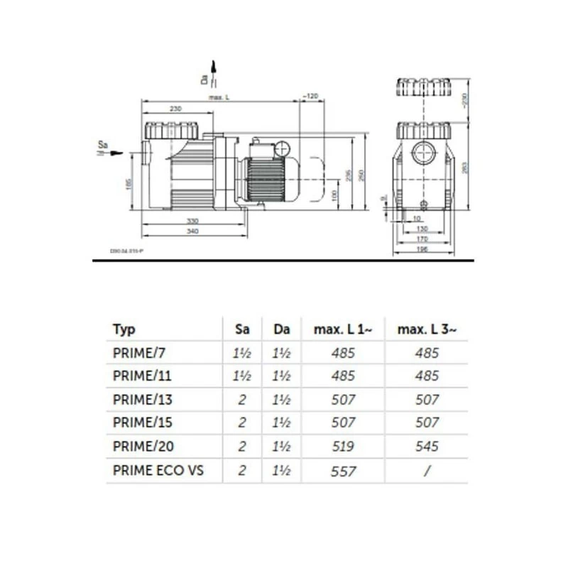 Badu Prime 30 Tri- 400 Volt 4 Badu Prime 30 Tri- 400 Volt - Afbeelding 2
