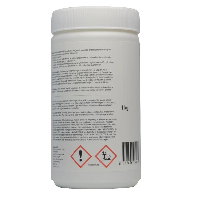 Pool Power Mini 20 Gr. 1 Kg 4 Pool Power Mini 20 Gr. 1 Kg - Afbeelding 2