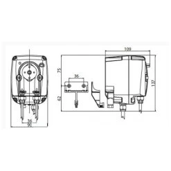 Doseerpomp B3 Volume Geregelde 1 Tot 4 Liter P/h 7 Doseerpomp B3 Volume Geregelde 1 Tot 4 Liter P/h -Zwembad Onderdelen Shop doseerpomp b3 volume geregelde 1 tot 4 liter pm 5