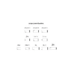 LPW Pools Carré 8.55 X 4.00 Meter -Zwembad Onderdelen Shop lpw pools carre 855 x 400 meter 4