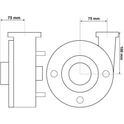 LX LP250 Pump 1-spd 2,5hp -Zwembad Onderdelen Shop lx lp250 pump 1 spd 25hp 5