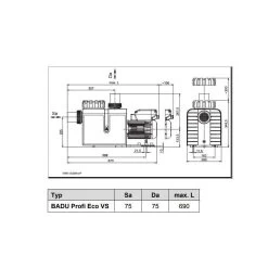 Pomp Speck Badu Profi Eco VS (38m³/h) -Zwembad Onderdelen Shop pomp speck badu profi eco vs 3