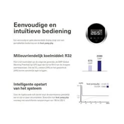 Poool Zwembad Warmtepomp Full-inverter (9 KW) -Zwembad Onderdelen Shop poool zwembad warmtepomp full inverter 9 kw 2