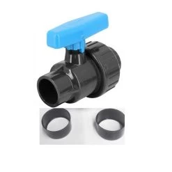 PVC Kogelkraan Afsluiter 50 / 1.5 Inch