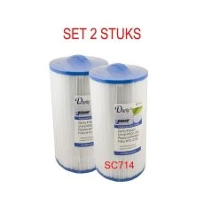 SET 2 STUKS SPA FILTER DARLLY SC714 (PWW50)