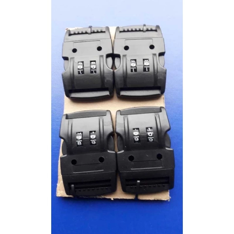 Set Van 4 Spa Cover Gespen Met Cijferslot 5 Set Van 4 Spa Cover Gespen Met Cijferslot - Afbeelding 3