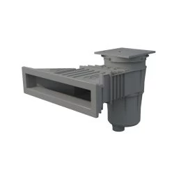 Skimmer Astral Slim ABS V Folie/prefab Grijs