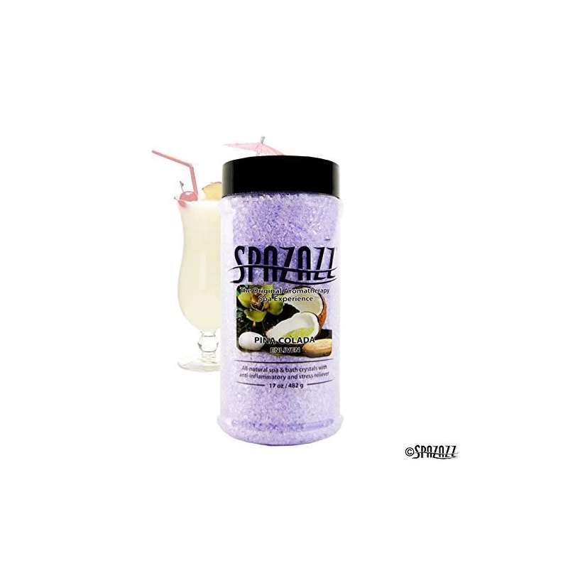 SPAZAZZ PINA COLADA CRYSTALS, BADZOUT 3 SPAZAZZ PINA COLADA CRYSTALS, BADZOUT