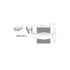SPECTRAVISION ADAGIO WANDDOORVOOR (gemetselde Wand) -Zwembad Onderdelen Shop spectravision adagio wanddoorvoor gemetselde wand 2