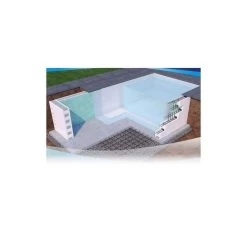 Zwembad Snelbouwblok XXL Set Voor Een Zwembad 4x9x1,5 Meter